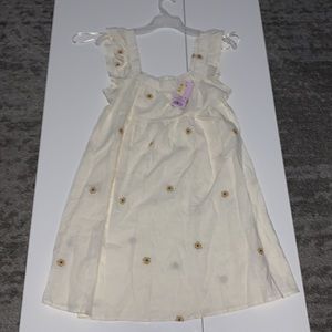 Wild Fable Ruffle Sleeve On Off the Shoulder Embroidered Floral Babydoll Dress